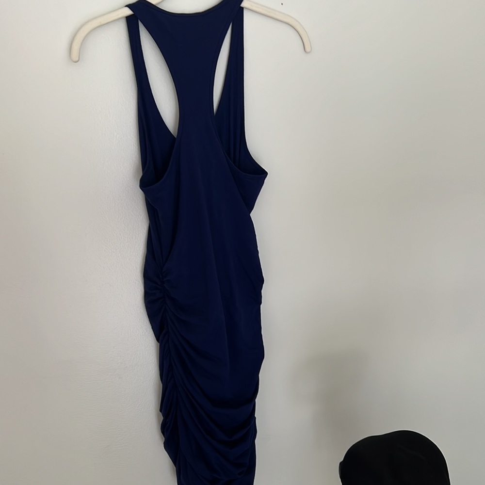 Express Racerback Navy Dress - Picture 4 of 5